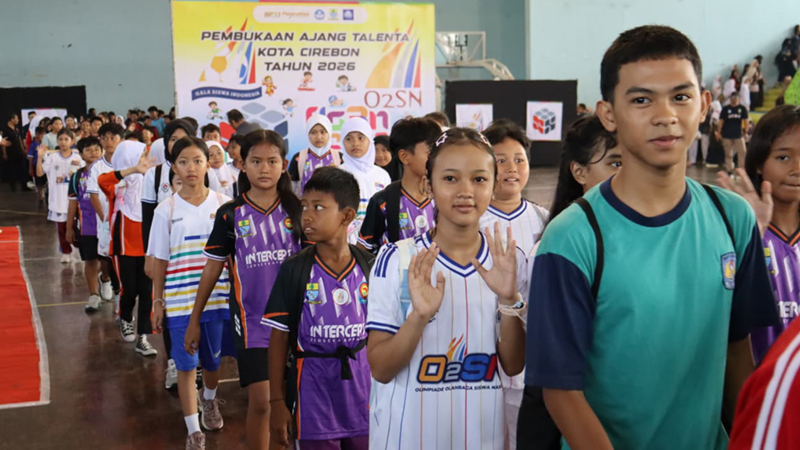 Ratusan Siswa SD-SMP Beradu Bakat di Ajang Talenta Kota Cirebon 2026