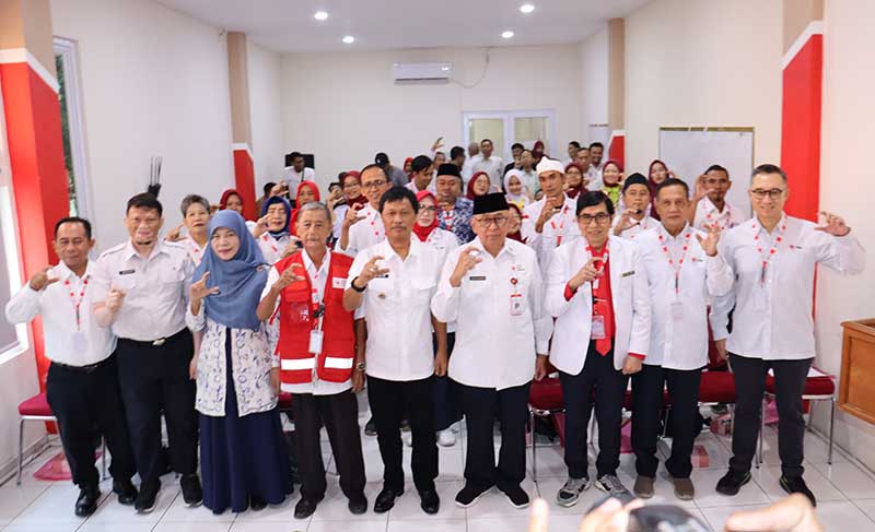 Puji Relawan Palang Merah Indonesia, Wali Kota Cirebon: Bukti Kemanusiaan Masih Hidup