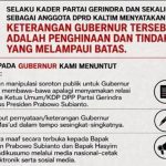 Rudy Mas'ud Seret Nama Prabowo dan Hashim, Gerindra Kaltim Geram!