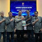 Pengurus SPS Kaltim bersama Kapolda Kaltim Endar Priantoro di Mapolda Kaltim, Kamis (23/4/2026)