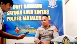 Angka Kecelakaan Turun 75,38 Persen, Ini Strategi Satlantas Polres Majalengka