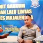 Angka Kecelakaan Turun 75,38 Persen, Ini Strategi Satlantas Polres Majalengka