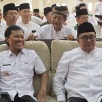 Wali Kota Cirebon, Effendi Edo menghadiri Pelantikan dan Rapat Kerja Majelis Ulama Indonesia (MUI) Kota Cirebon Masa Khidmat 2025–2030 di At-Taqwa Center, Selasa