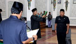 Wali Kota Lantik Edi Siswoyo Jadi Pj Sekda Kota Cirebon
