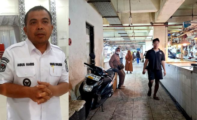 Wawali Agus Haris Minim Info Soal Kondisi Pedagang di Pasar Tamrin Kesulitan Air Bersih