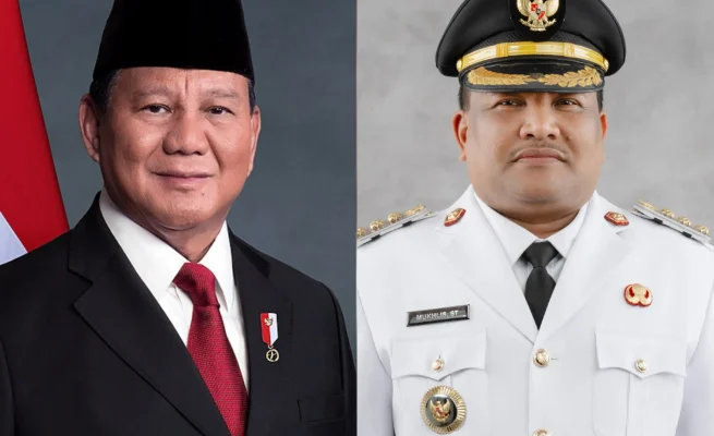 Presiden Republik Indonesia, Prabowo Subianto & Bupati Bireuen, H. Mukhlis, ST.