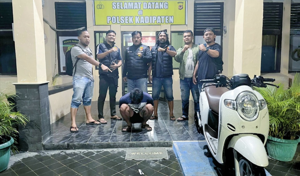 Modus Janji Bayar Hutang, Pelaku Curanmor di Kadipaten Diringkus Polisi