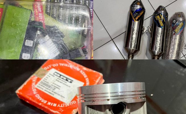 Barang Bukti Hasil Pencurian di Majalengka