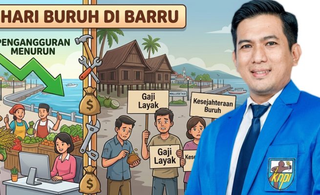 Hari Buruh di Kabupaten Barru