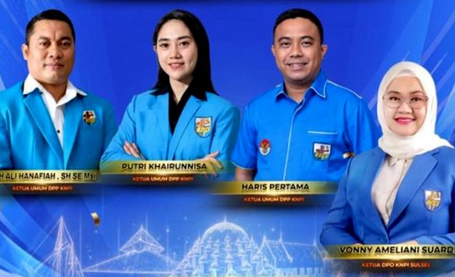 Pelantikan Knpi Sulsel Vonny Ameliani Suardi